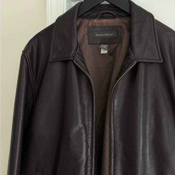 Vintage Banana Republic Genuine Leather Jacket - Picture 2 of 5